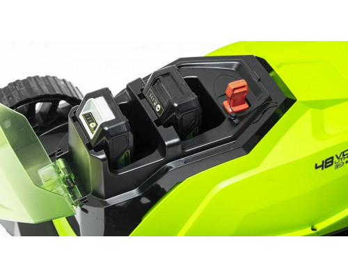 Газонокосилка аккумуляторная GREENWORKS G24X2LM41K2x 24V, 41 см 2512607UD
