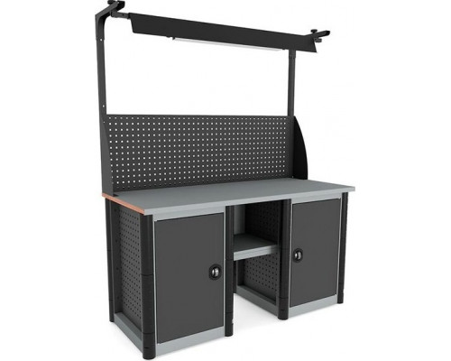 Верстак слесарный двухтумбовый ПРАКТИК MTS 160.PM1/PM1.011 profi