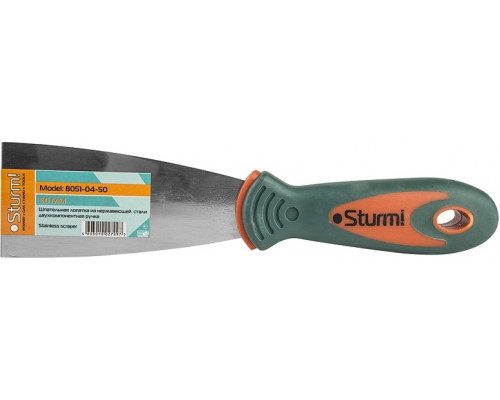 Шпатель Sturm 8051-04-50 из нержавеющей стали 50мм, 2-х компонентная рукоят