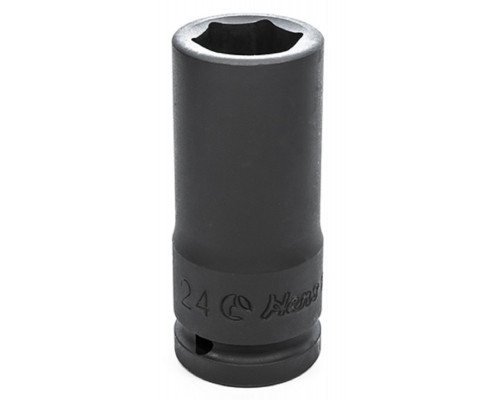 Ударная головка глубокая 6-гранная 3/4" 24 мм HANS 86300M24