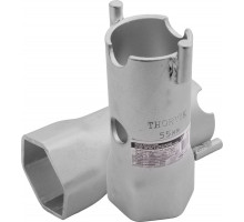 Ключ трубчатый THORVIK BS6P55B ступичный шестигранный, 55 мм 053764