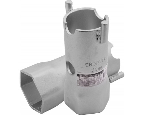 Ключ трубчатый THORVIK BS6P55B ступичный шестигранный, 55 мм