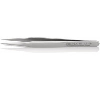 Пинцет KNIPEX KN-922106 прецизионный, 80 мм, гладкие прямые игловидные губ