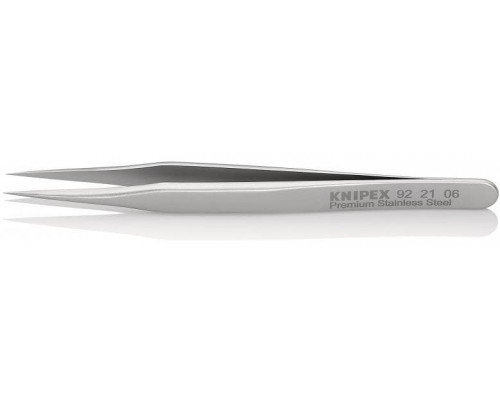 Пинцет KNIPEX KN-922106 прецизионный, 80 мм, гладкие прямые игловидные губ