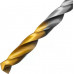 Сверло по металлу Denzel Р6М5, Golden Tip спиральное 5,5x93мм 718234