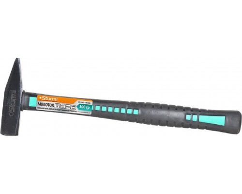 Молоток Sturm 1010-02-FR0300 полностью обрезин. рукоятка, 300гр.