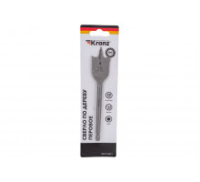 Сверло по дереву Kranz 28х152 мм шестигр. хвост. KR-91-0671