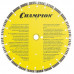 Алмазный диск для резки бетона CHAMPION Concrete Crunch PRO 350 C1603