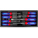 Тележка инструментальная WORKPRO WP285002B, 7 ящиков с 9 ложементами