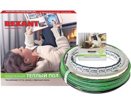 Комплект теплого пола REXANT 51-0509-3 Slim (тонкий rnb-145-2600 (под плитку) нагревательный кабель 51-0509-3
