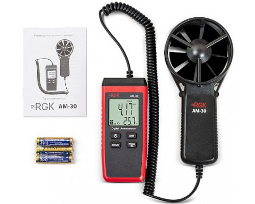 Измеритель скорости потока воздуха RGK AM-30 776332