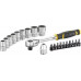 Набор головок 1/2" STANLEY FMMT82681-0 с храповым механизмом FatMax 120 зубцов и битами