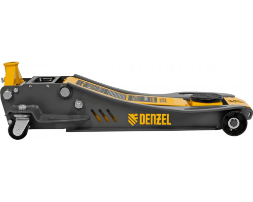 Домкрат подкатной Denzel 51251 гидравлический 3,8 т, 110-580 мм, низкий подхват