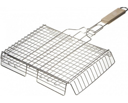 Решетка-гриль GRINDA 424732 Barbecue, 340х260 мм, объемная, нержавеющая сталь