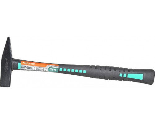Молоток Sturm 1010-02-FR0200 полностью обрезин. рукоятка, 200гр.