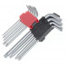 Набор ключей TORX ARNEZI R1061032 с отверстием, 9 предметов