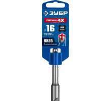 Бур SDS-plus ЗУБР ПРОФИ-4Х 16x260 мм 29313-260-16