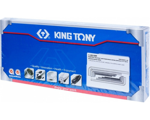 Набор шестигранников KING TONY 20210MR экстрадлинные