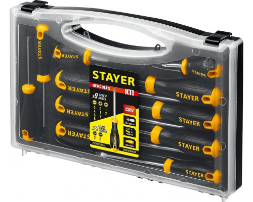 Набор отверток STAYER Hercules-K11 11 шт. 25055-H11