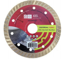Алмазный диск для резки бетона ADEL INSTRUMENT Universal Turbo Ø125х10х22,2 AI-1502012221