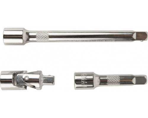 Набор головок и бит 1/4" Optimus OPT-BS3040 с реверсивной трещоткой, 40 предметов