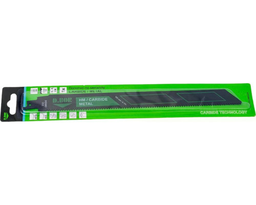 Полотна для сабельных пил D.BOR 265/300*3 мм HM / CARBIDE / METAL по металлу 1 шт. D-232-300D4-01