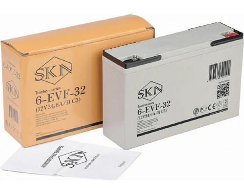 Аккумулятор SKN 6-EVF-32 тяговый 12V 34.6 А/ч (C5) 025388
