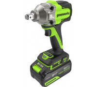Гайковерт аккумуляторный GREENWORKS IW5500 24V, АКБ 5Ач и ЗУ 3805007CUG
