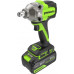 Гайковерт аккумуляторный GREENWORKS IW5500 24V, АКБ 5Ач и ЗУ 3805007CUG