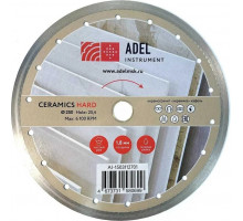 Алмазный диск для резки керамики ADEL INSTRUMENT Hard Ceramics Ø250*1,8*10*25,4 AI-1503112701