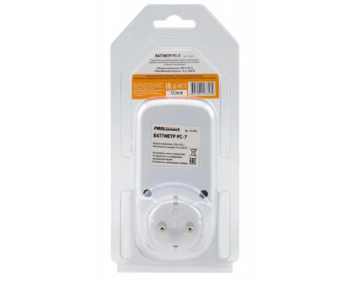 Ваттметр Proconnect 10-6103 PC-7 вертикальный однотарифный 16А