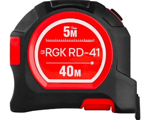 Лазерный дальномер RGK RD41 с рулеткой 720480