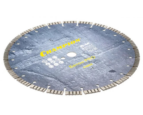 Алмазный диск для резки бетона CHAMPION Concrete Crunch PRO 350 C1603
