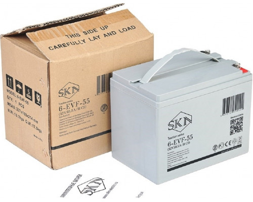 Аккумулятор SKN 6-EVF-55 тяговый 12V 58.5 А/ч (C5) 025391
