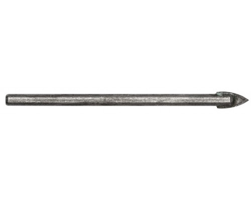 Сверло по стеклу и керамике Kranz KR-12-6805 8 мм, 2 грани, цилиндр. хвостовик