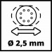 Виброшлифмашина эксцентриковая сетевая EINHELL TC-RS 425 E 4462005