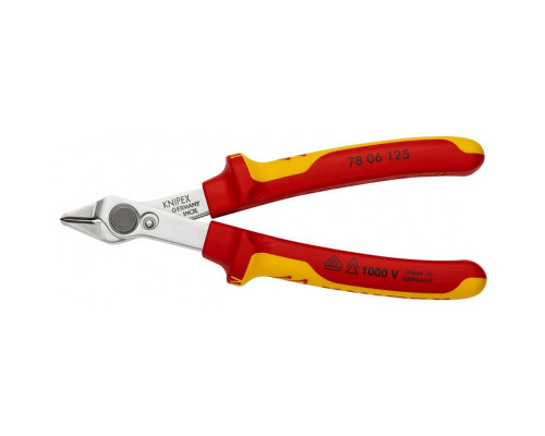 Бокорезы KNIPEX KN-7806125SB Electronic Super Knips прецизионные VDE