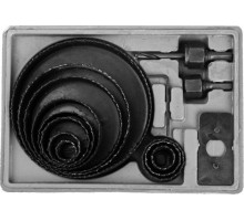 Коронка по дереву STAYER Maxcut 12 шт, набор кольцевых 19-127 мм 29600-H15