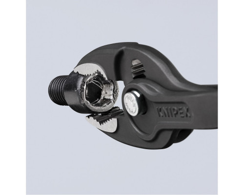 Клещи KNIPEX KN-8201200SB TwinGrip с фронтальным и боковым захватами
