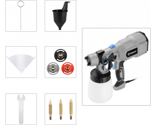 Краскопульт электрический DEKO SG620DK PRO 800 мл 083-1132