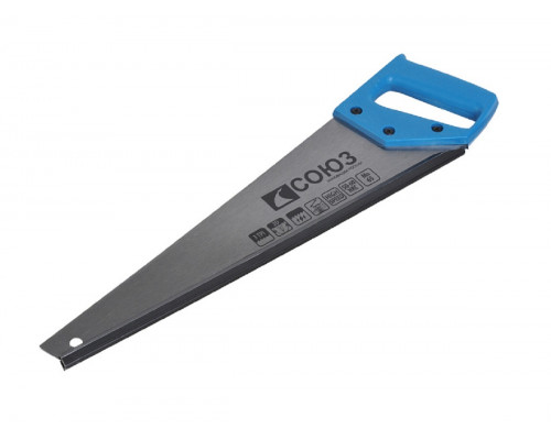 Ножовка по дереву СОЮЗ 1060-13-450С 450мм, 3tpi, 2d