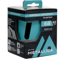Коронка буровая SDS-plus METALLICA Optima 68x63 мм М16, алмазная, сегментная, по бетону 902141