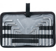 Набор ключей шестигранных MATRIX 12314 HEX-TORX, 18 шт., HEX 1,5–10 мм, T10-T50, crv, кор