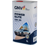 Масло моторное GNV Power Elite 5W30 Synthetic 1 л (металл. канистра) GPE1M12080018230530001