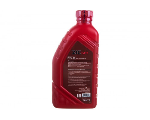 Масло трансмиссионное ZIC GFT 75W85 GL-4 1 л 132624