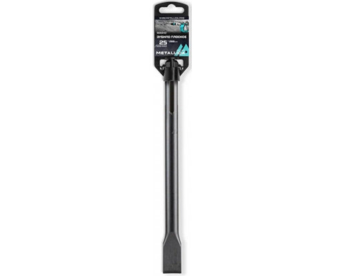Зубило SDS-max METALLICA Optima 25х280/140 мм плоское по бетону 906842