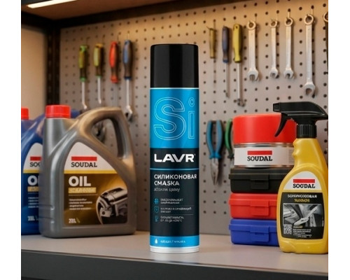 Силиконовая смазка LAVR 400 мл Ln1543