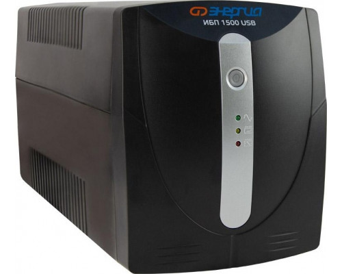 Источник бесперебойного питания ЭНЕРГИЯ 1500 USB компьютерный Е0201-0052