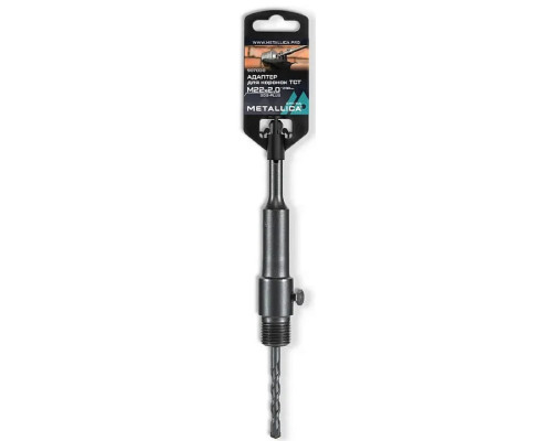 Адаптер SDS-plus METALLICA Optima 230/160 мм твердосплавный для коронок М22х2,0 мм, с сверлом 907030