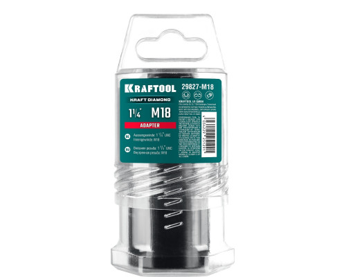 Адаптер для алмазной коронки KRAFTOOL 29827-SDS-max 1 1/4